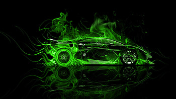 Dodge-Charger-RT-Muscle-Side-Blue-Fire-Abstract-Car-2014-Art---design-by-Tony-Kokhan-www.el-tony.com_.jpg (1920Ã1080) | Dodge Chargers ... HD wallpaper